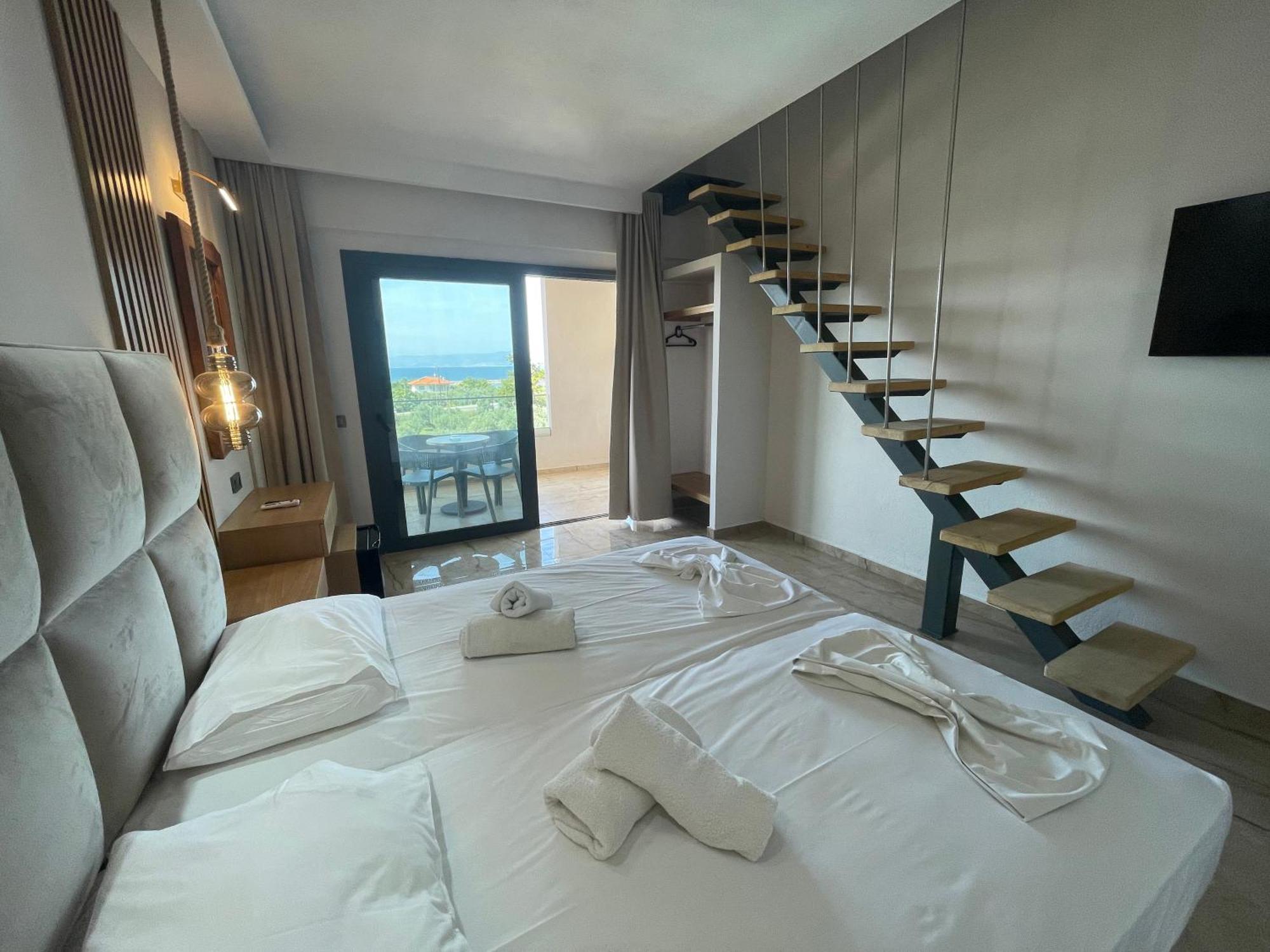 Rachoni Amazing Rooms And Maisonettes Σκάλα Ραχωνίου Εξωτερικό φωτογραφία